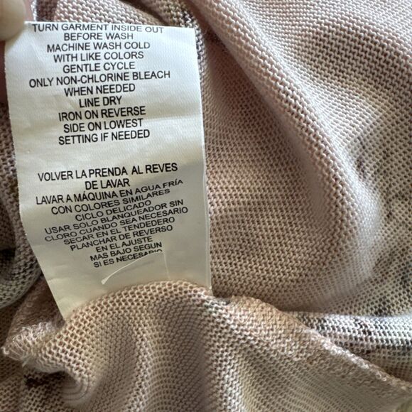 Womens Top Sz Large Cottage Core Boho Lace Shabby Floral Pink Ballet Feminine - Picture 10 of 11